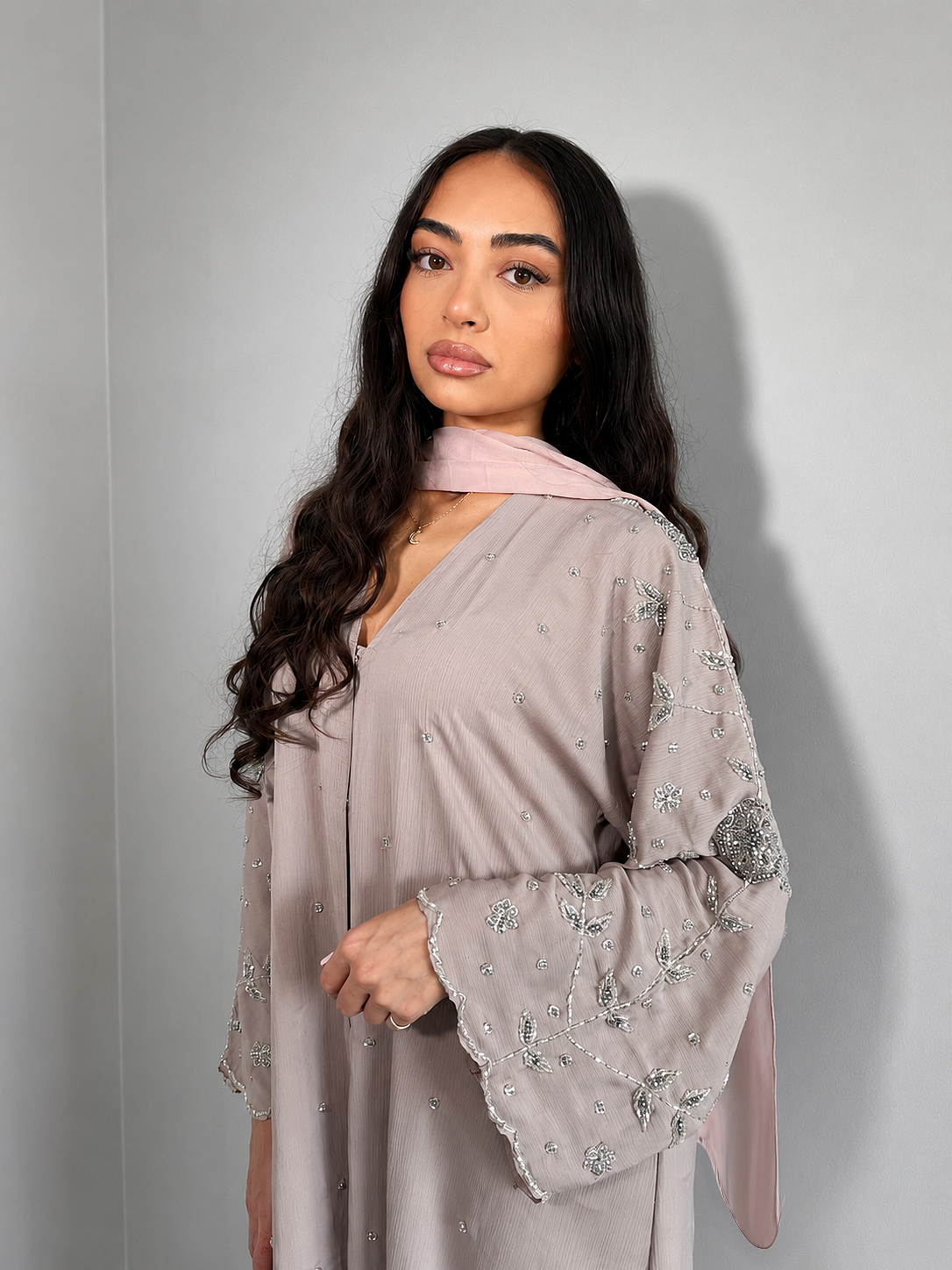 Layali Blush Abaya