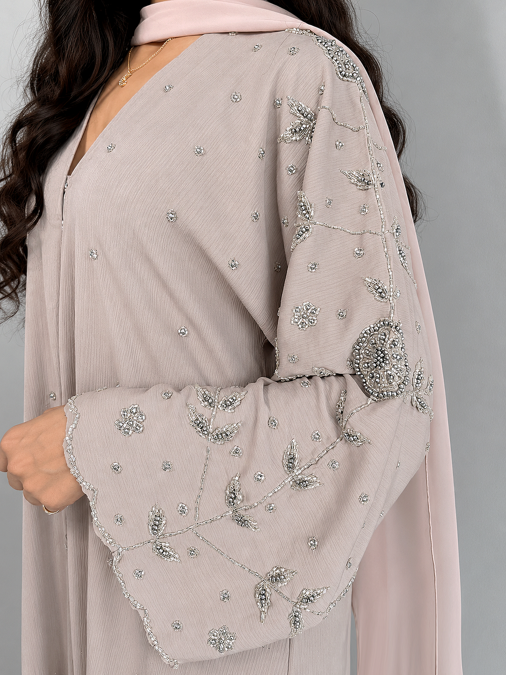 Layali Blush Abaya