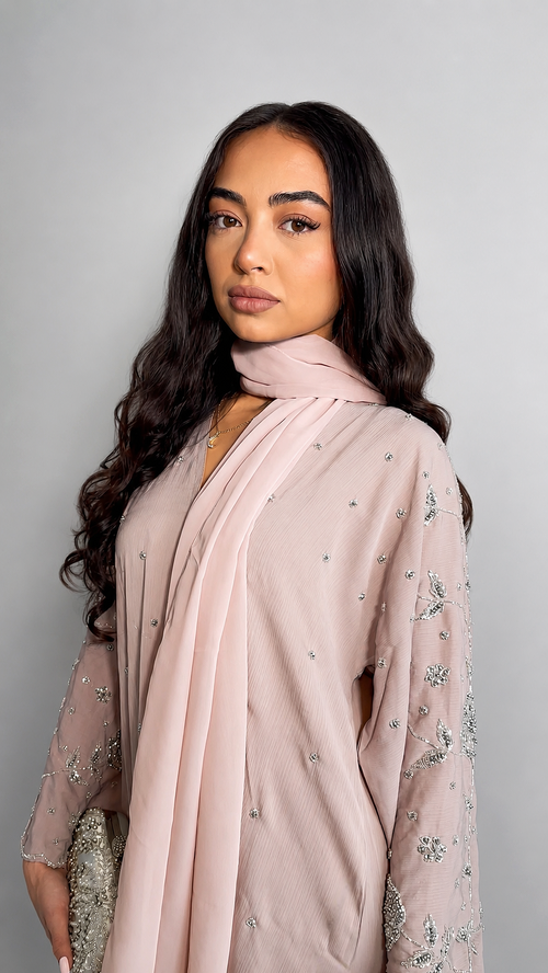 Layali Blush Abaya